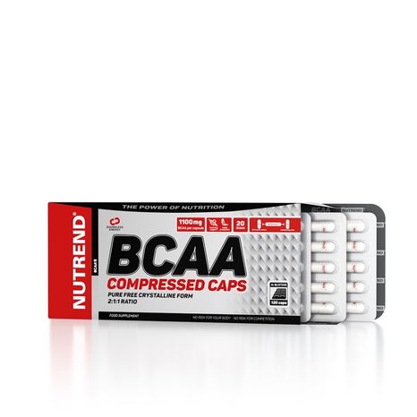 BCAA COMPRESSED CAPS 120 kapsúl
