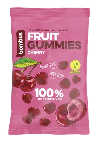 DH - BOMBUS FRUIT GUMMIES cherry, 35 g