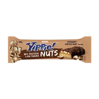 WDE - YIPPIE NUTS, 45 g, nugát + lieskový orech